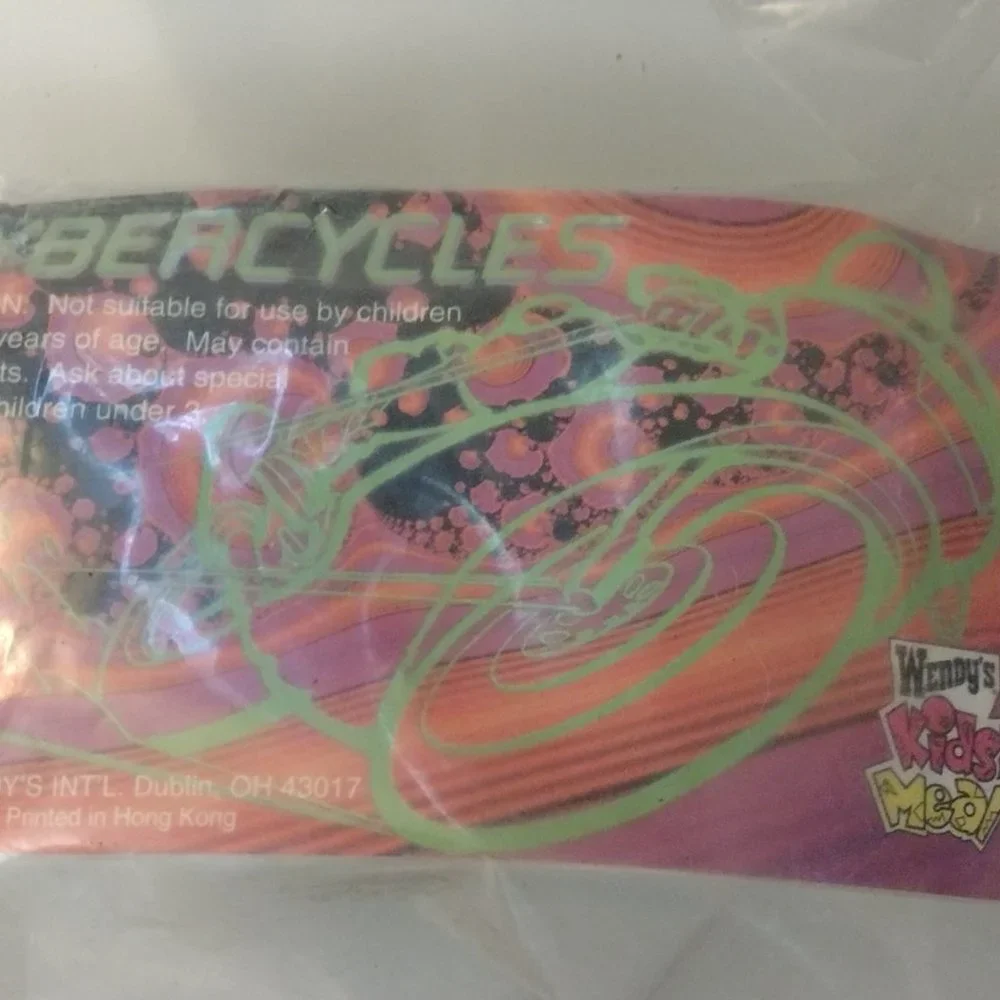 NEW SEALED - 1994 Wendy's Cybercycles - 9 in Total